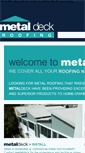 Mobile Screenshot of metaldeck.com.au