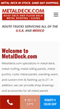Mobile Screenshot of metaldeck.com